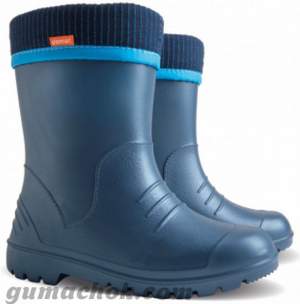 Гумові (EVA) чобітки Demar Dino Синій